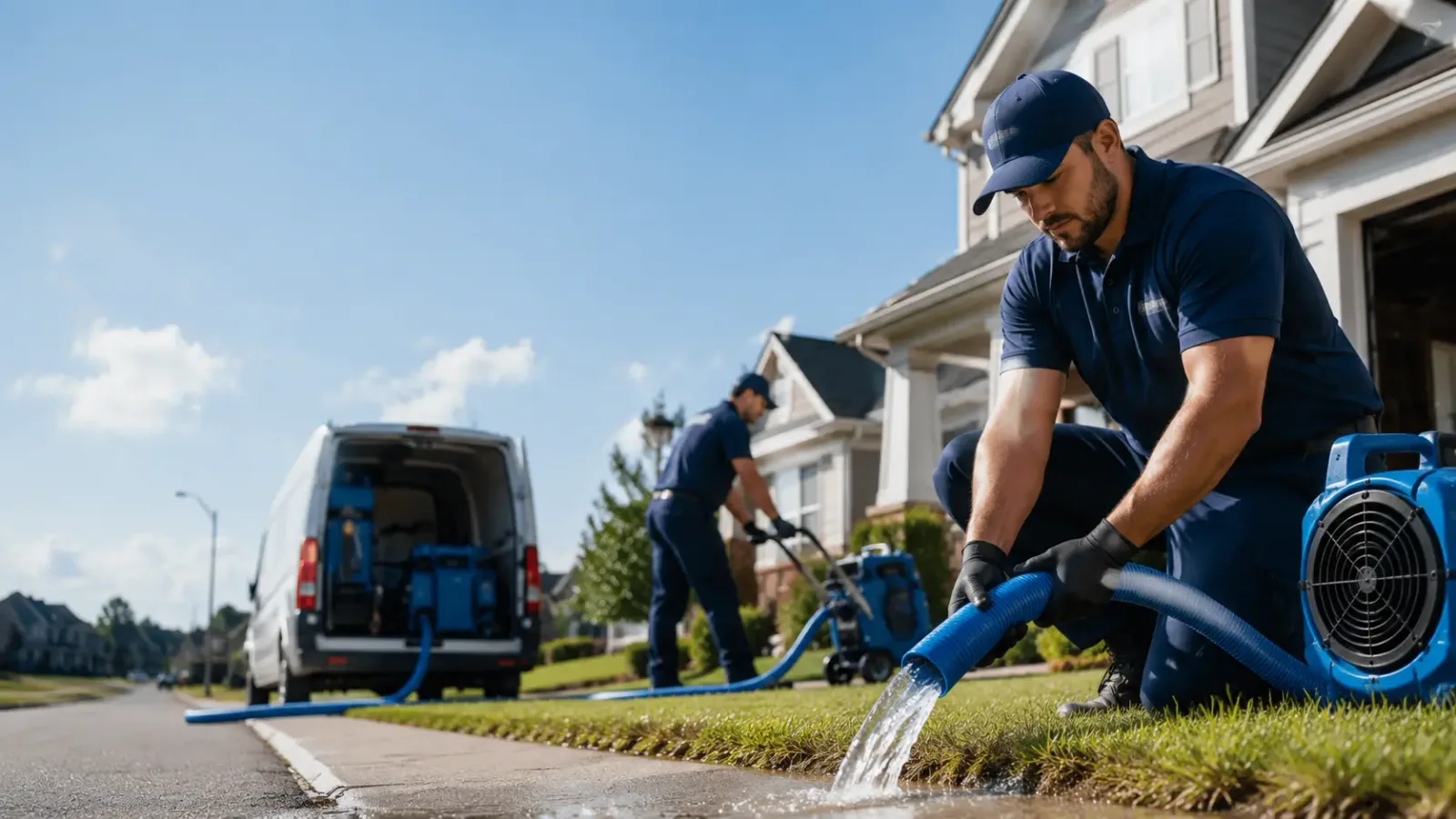 Flood Damage Restoration in Sandy Hook, VA